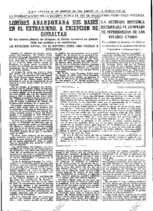 ABC MADRID 24-02-1966 página 43