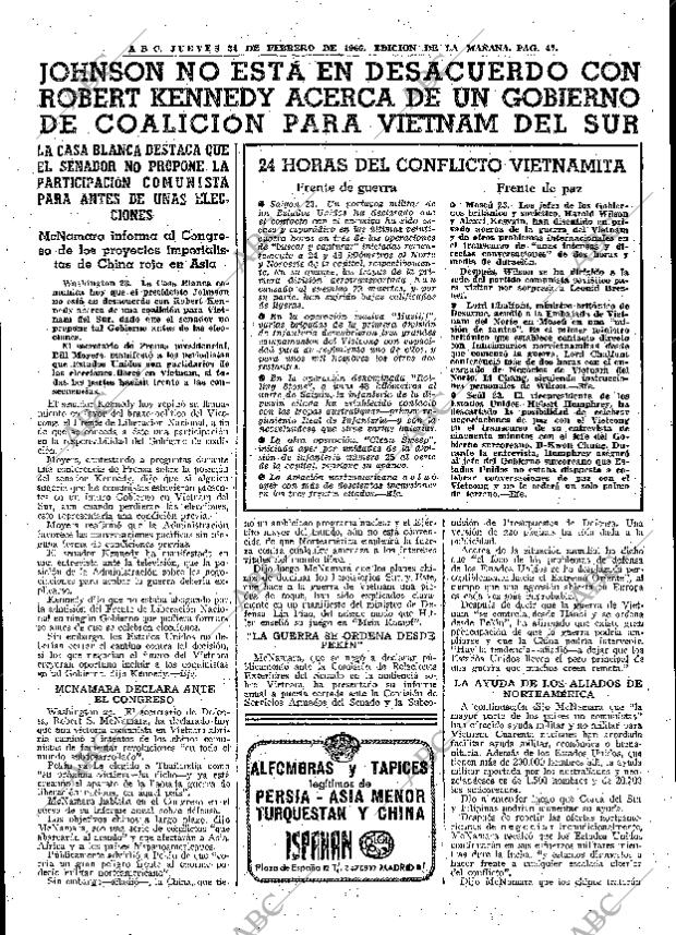 ABC MADRID 24-02-1966 página 47