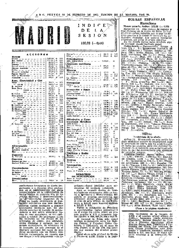 ABC MADRID 24-02-1966 página 79