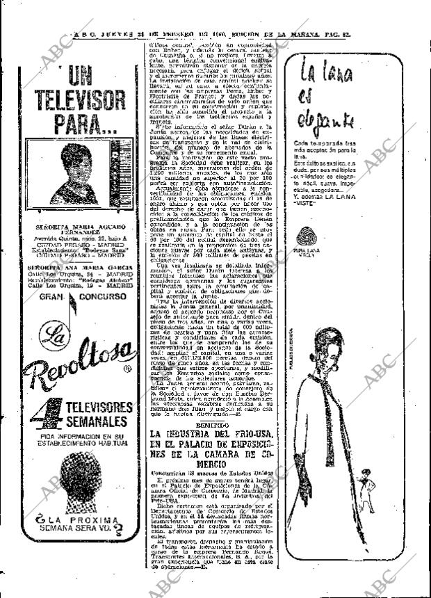 ABC MADRID 24-02-1966 página 82