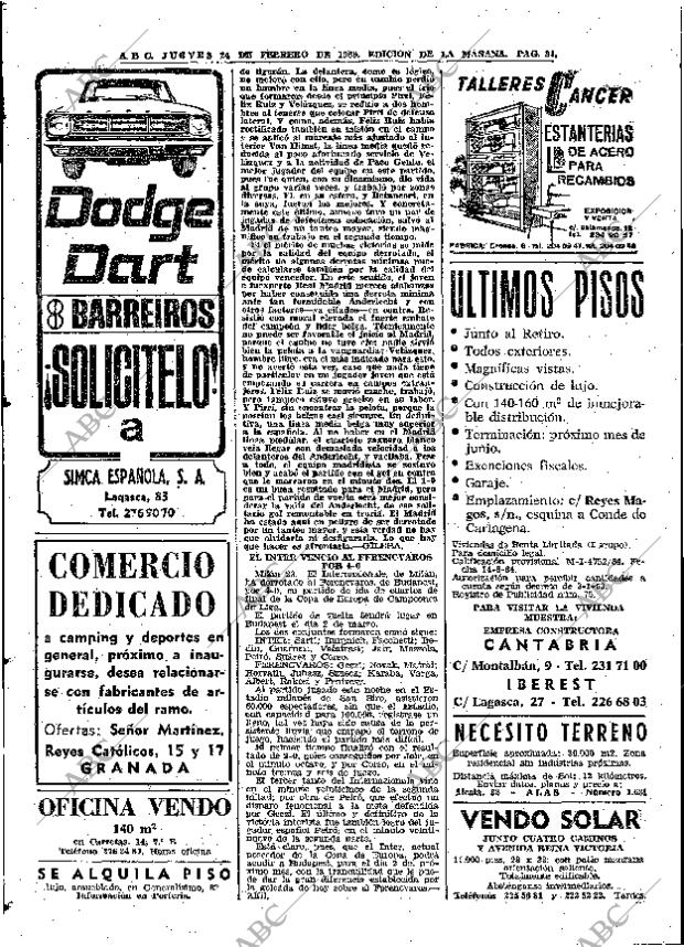ABC MADRID 24-02-1966 página 84