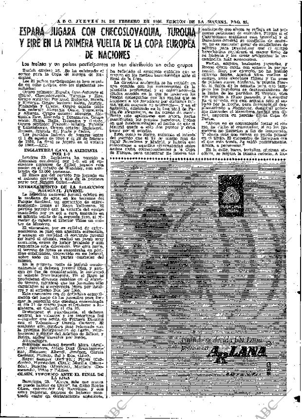 ABC MADRID 24-02-1966 página 85