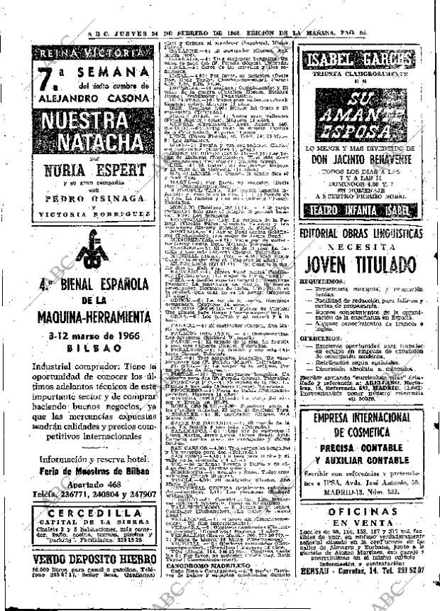 ABC MADRID 24-02-1966 página 95