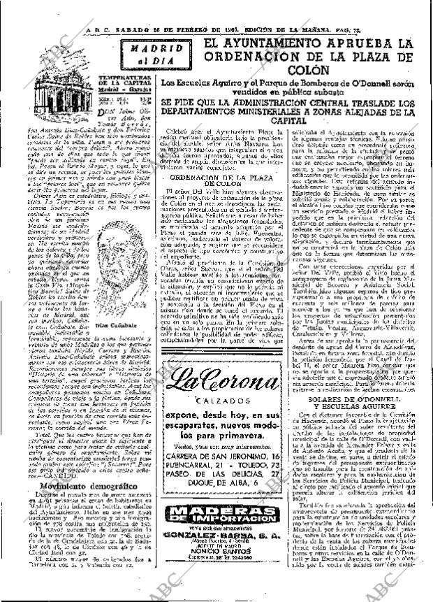 ABC MADRID 26-02-1966 página 73
