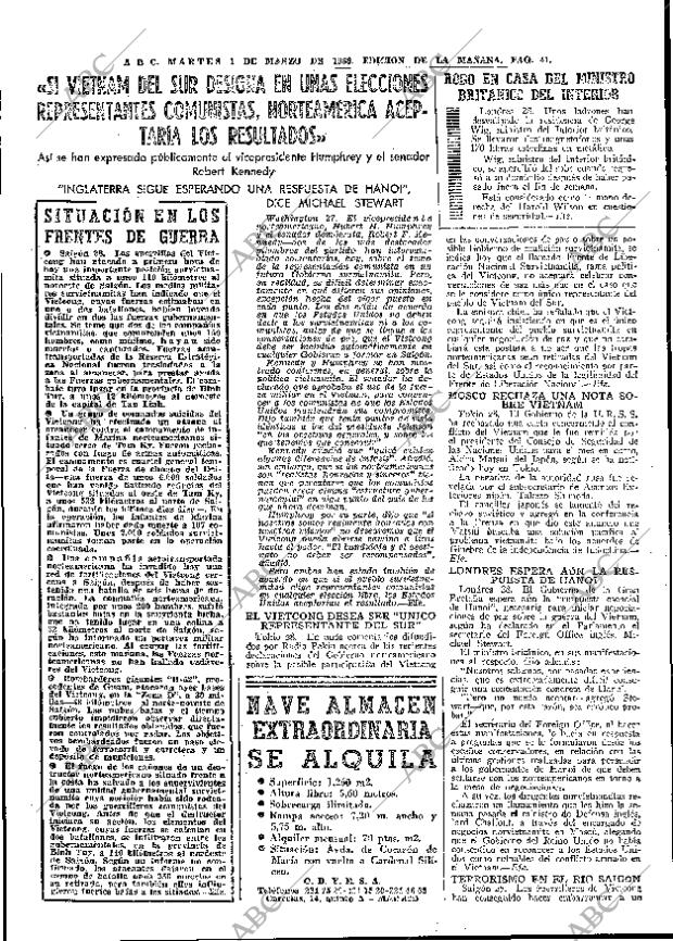 ABC MADRID 01-03-1966 página 41