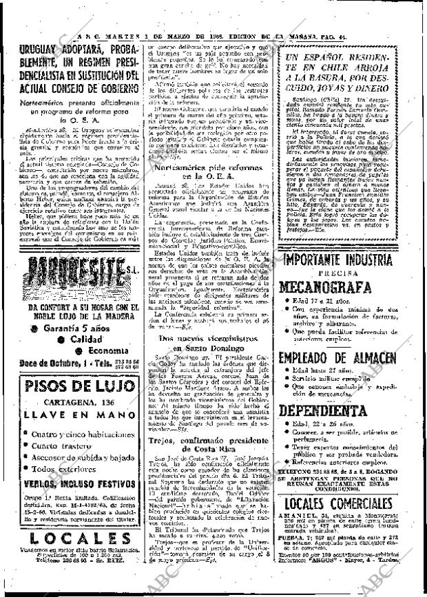 ABC MADRID 01-03-1966 página 44