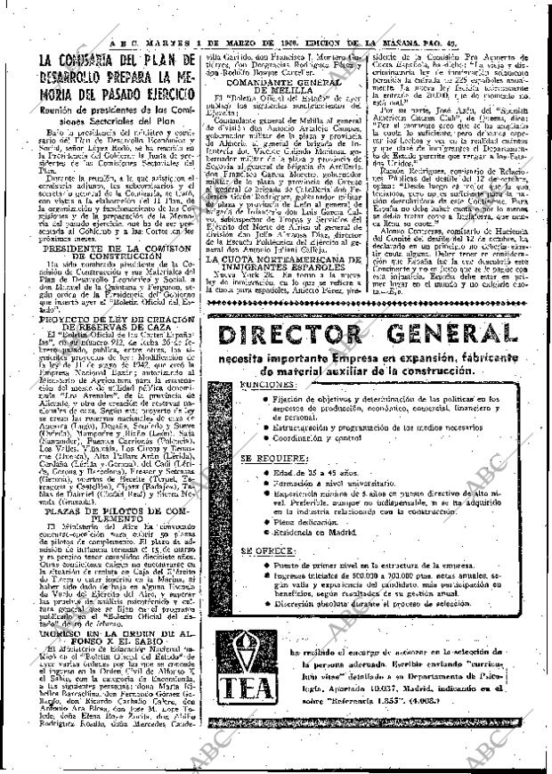 ABC MADRID 01-03-1966 página 49