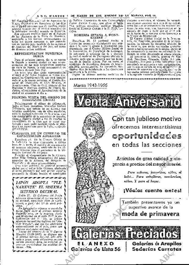 ABC MADRID 01-03-1966 página 59