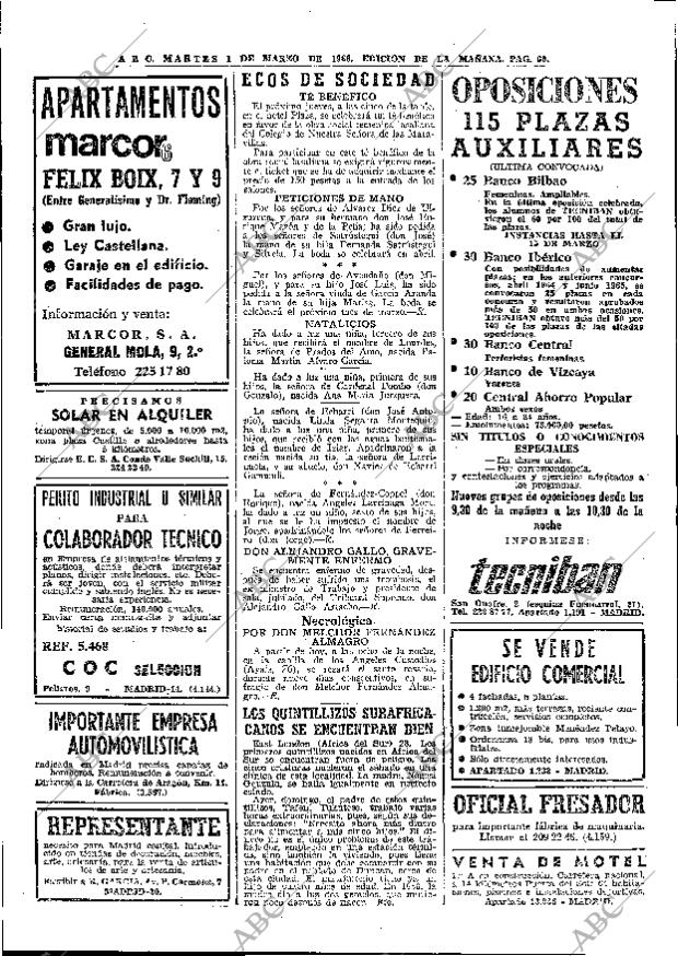 ABC MADRID 01-03-1966 página 60