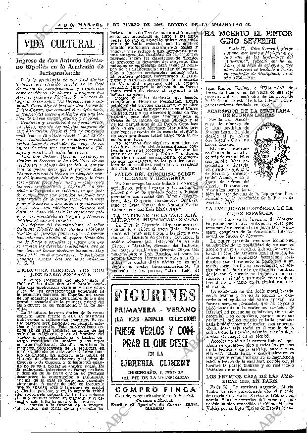 ABC MADRID 01-03-1966 página 65