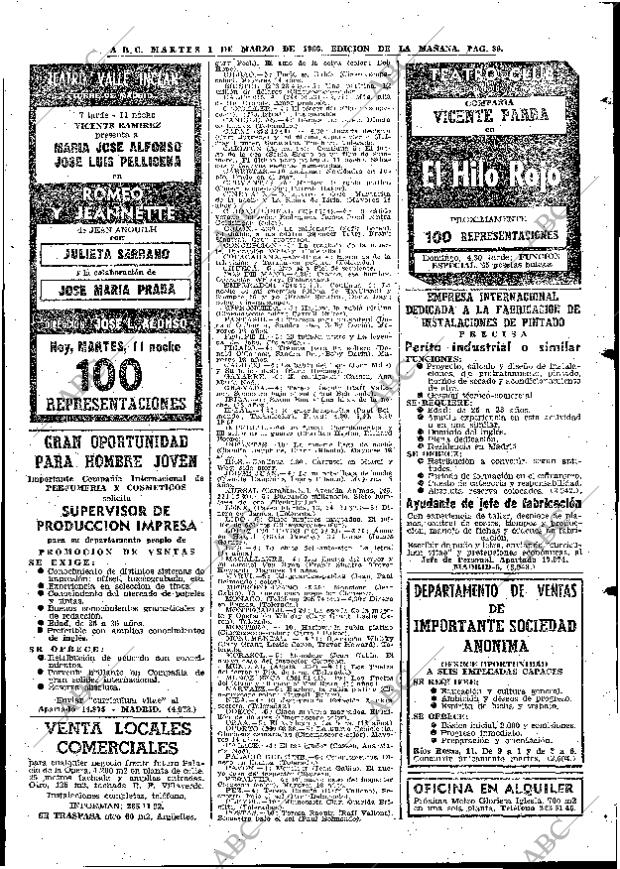 ABC MADRID 01-03-1966 página 89