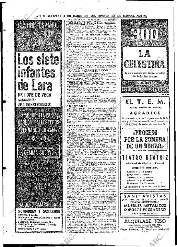 ABC MADRID 01-03-1966 página 90