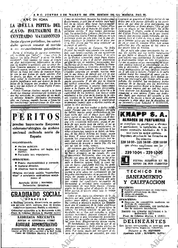 ABC MADRID 03-03-1966 página 52