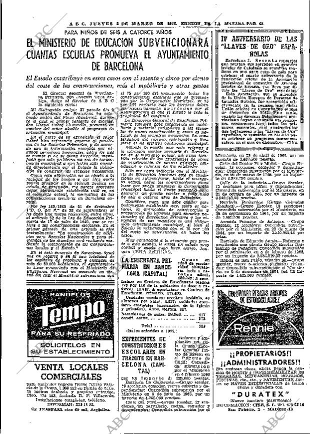 ABC MADRID 03-03-1966 página 65