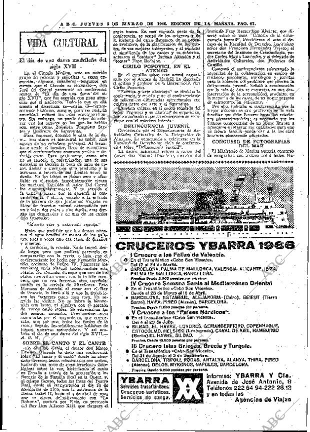 ABC MADRID 03-03-1966 página 67