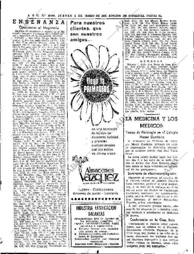 ABC SEVILLA 03-03-1966 página 63