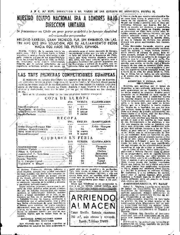 ABC SEVILLA 06-03-1966 página 91