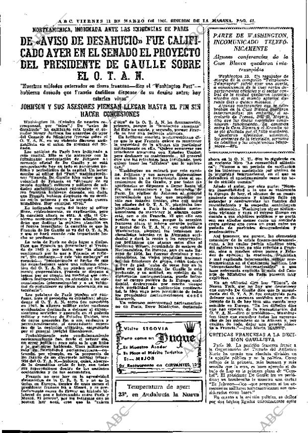 ABC MADRID 11-03-1966 página 41