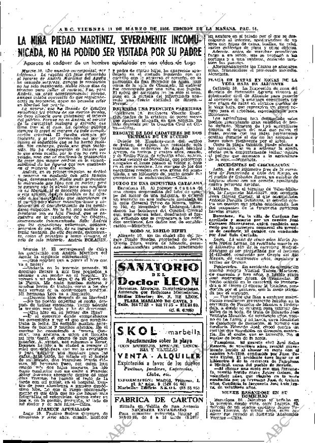 ABC MADRID 11-03-1966 página 51