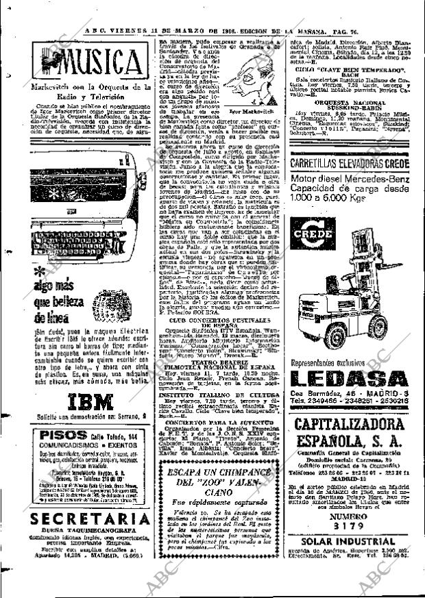 ABC MADRID 11-03-1966 página 76