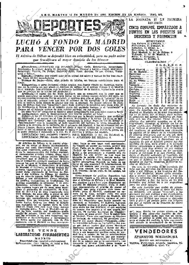 ABC MADRID 15-03-1966 página 107