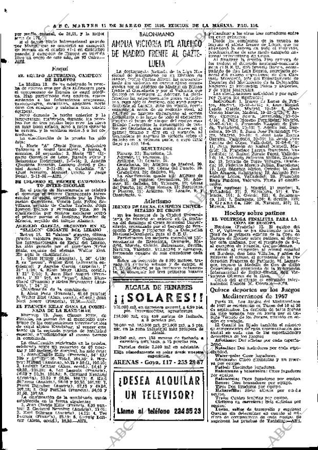 ABC MADRID 15-03-1966 página 116