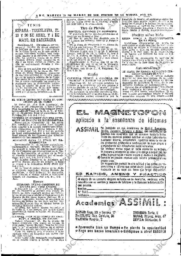 ABC MADRID 15-03-1966 página 117