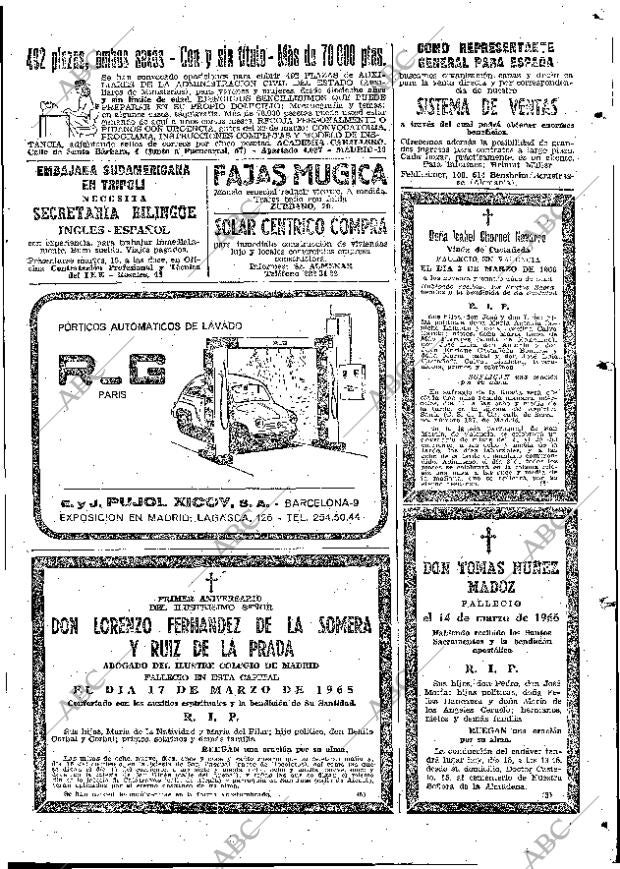 ABC MADRID 15-03-1966 página 139
