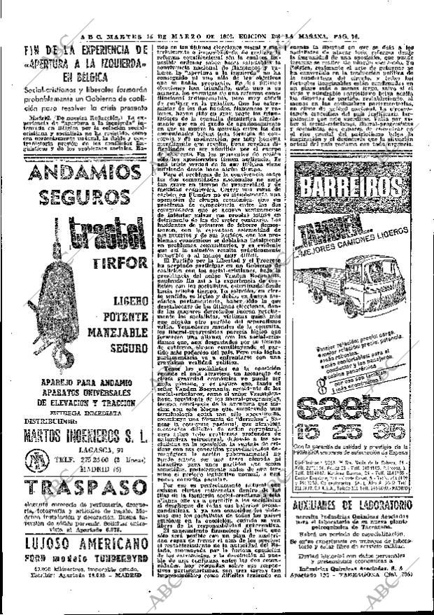 ABC MADRID 15-03-1966 página 76