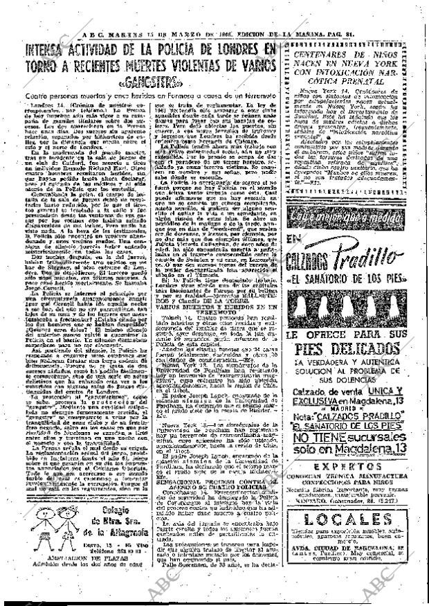ABC MADRID 15-03-1966 página 81