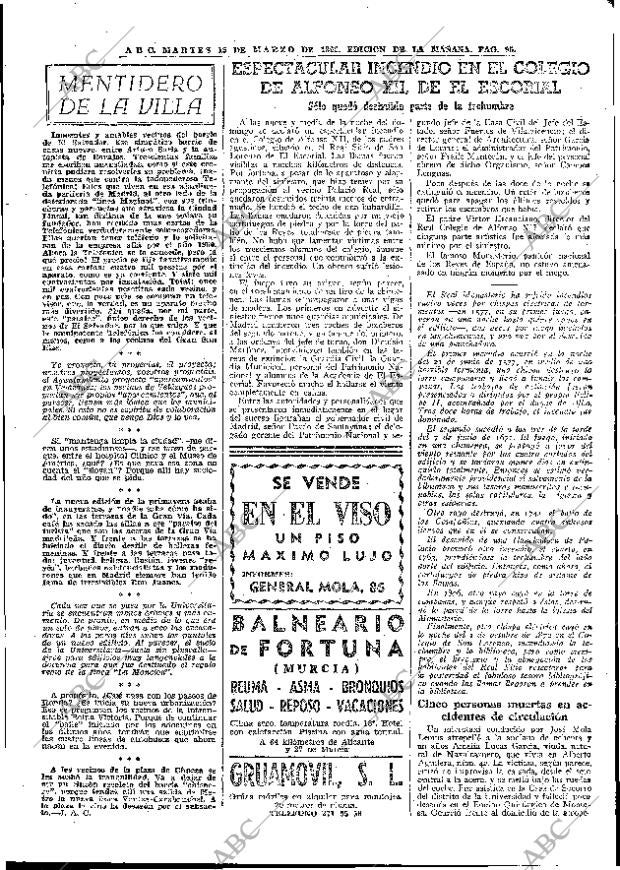 ABC MADRID 15-03-1966 página 95