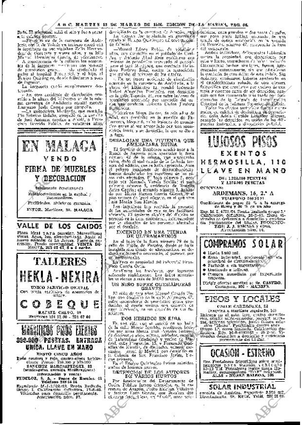 ABC MADRID 15-03-1966 página 96