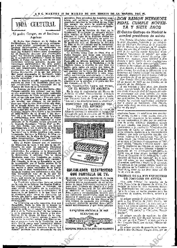ABC MADRID 15-03-1966 página 97