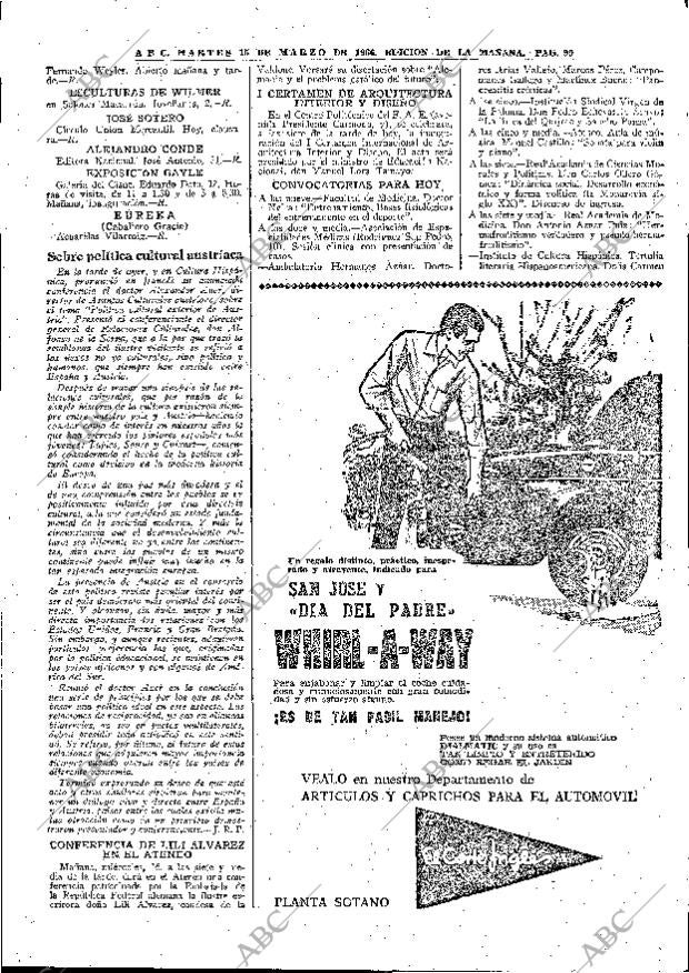 ABC MADRID 15-03-1966 página 99