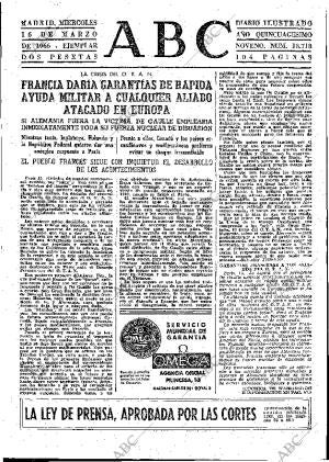 ABC MADRID 16-03-1966 página 31