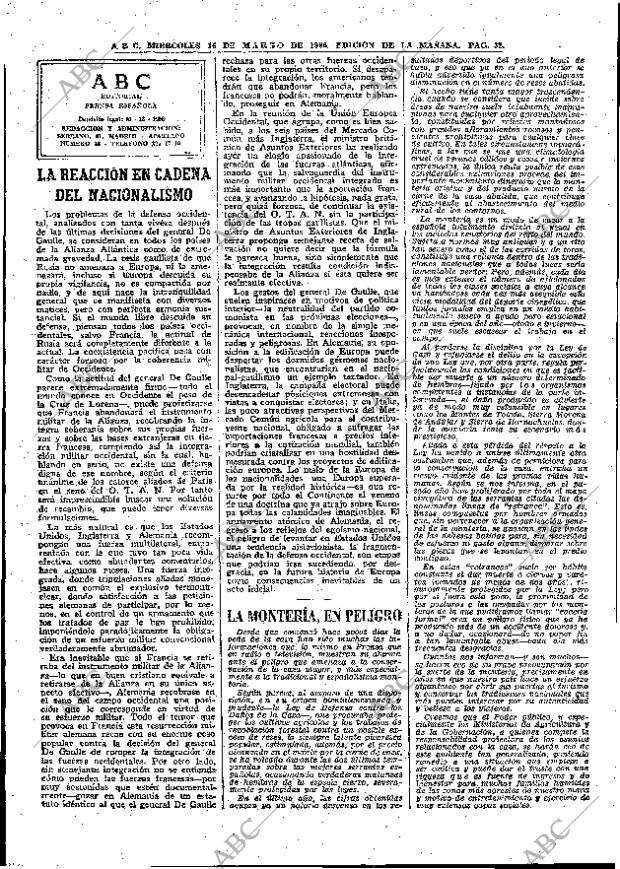 ABC MADRID 16-03-1966 página 32