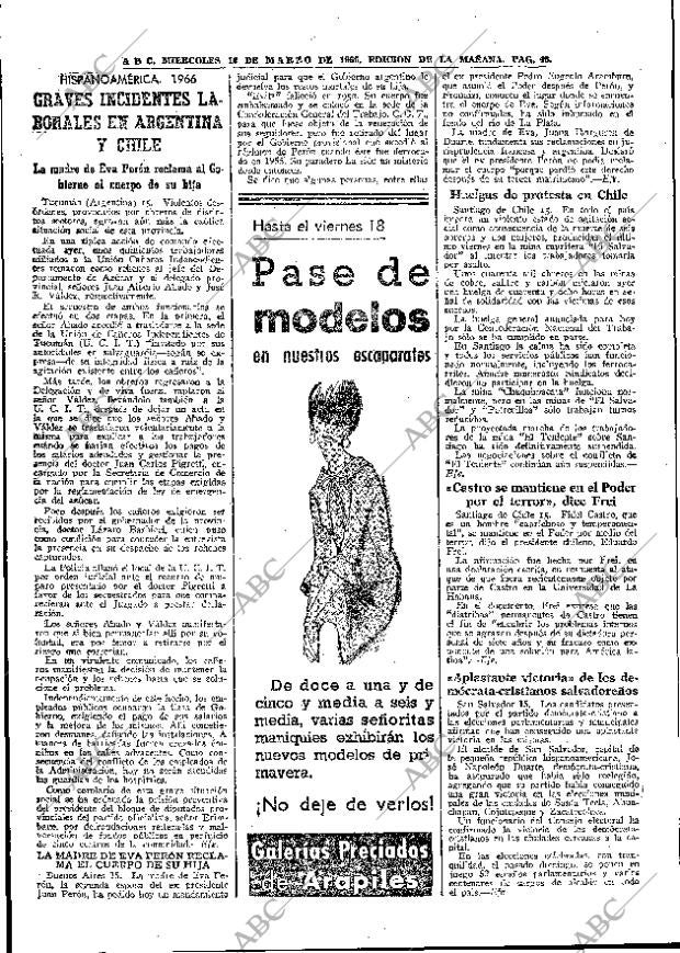 ABC MADRID 16-03-1966 página 46