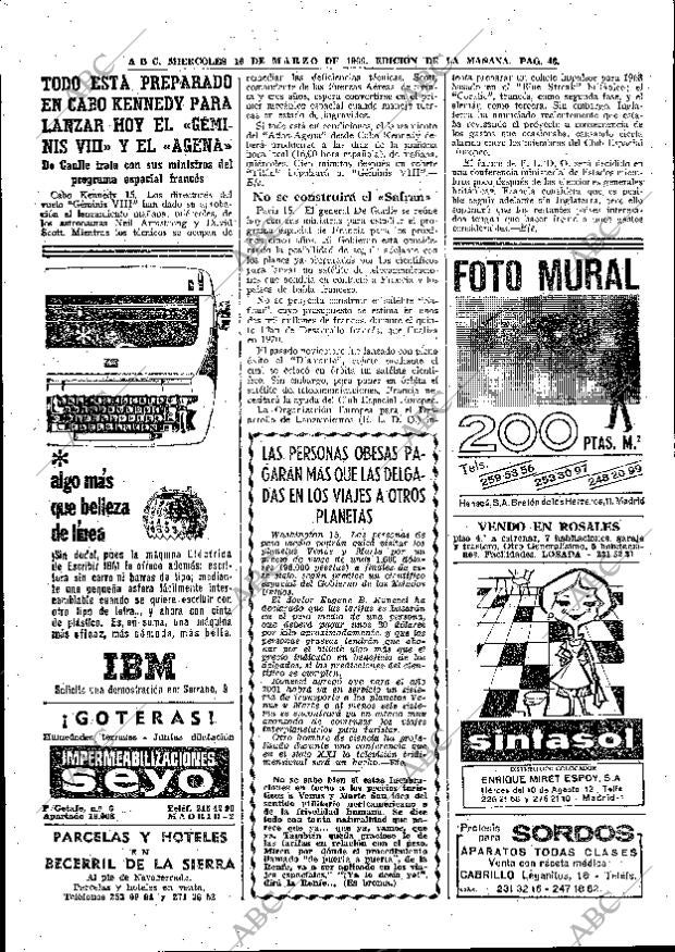 ABC MADRID 16-03-1966 página 48