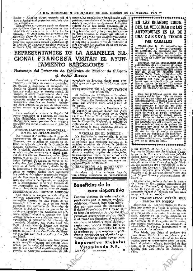 ABC MADRID 16-03-1966 página 57