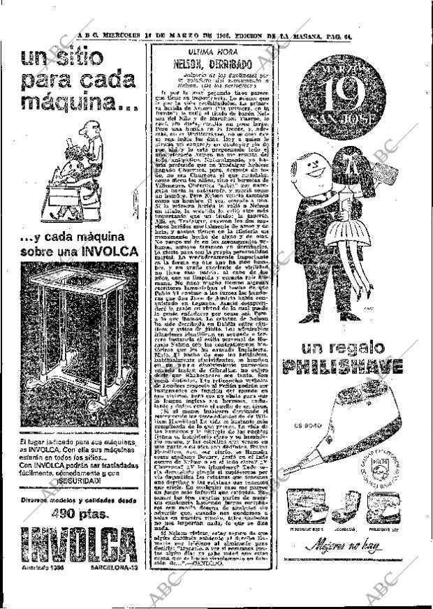 ABC MADRID 16-03-1966 página 64