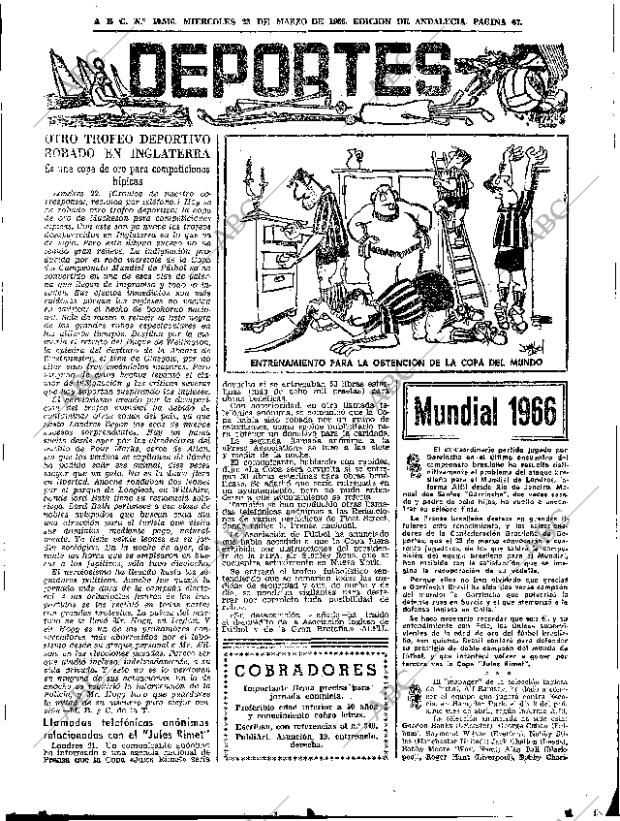 ABC SEVILLA 23-03-1966 página 67