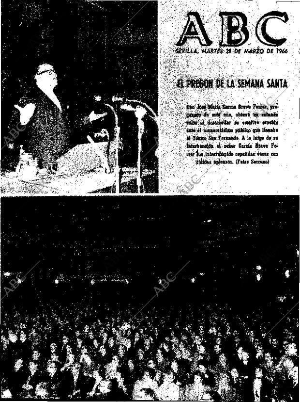 ABC SEVILLA 29-03-1966 página 1