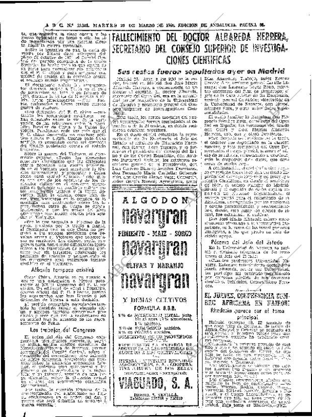 ABC SEVILLA 29-03-1966 página 38