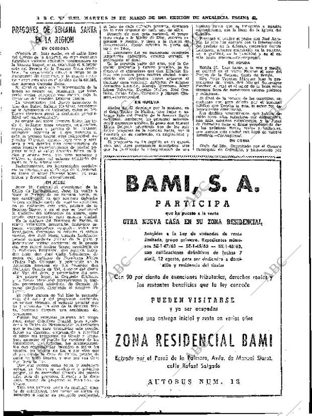 ABC SEVILLA 29-03-1966 página 43
