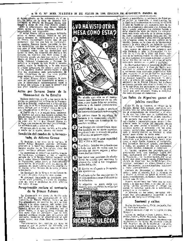 ABC SEVILLA 29-03-1966 página 44