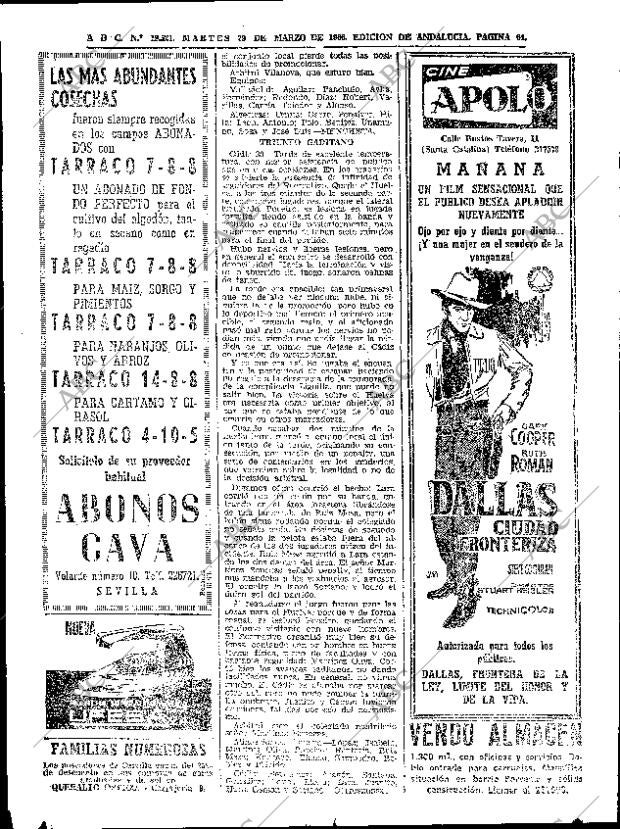 ABC SEVILLA 29-03-1966 página 64