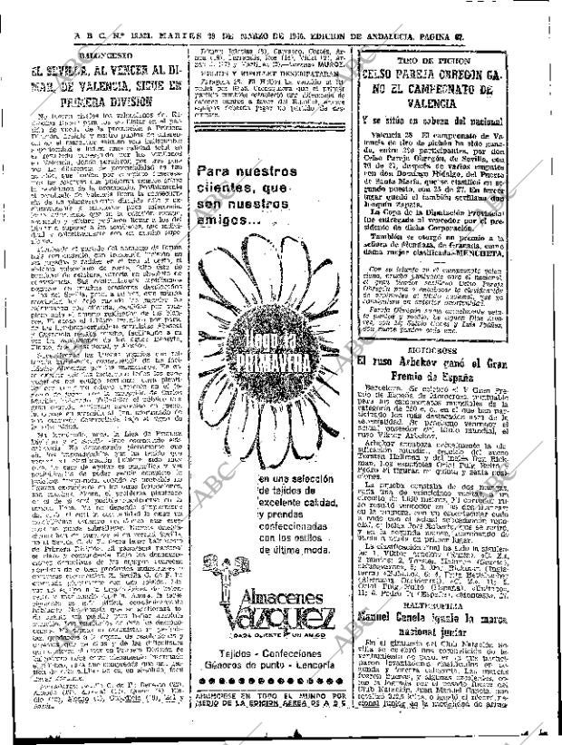 ABC SEVILLA 29-03-1966 página 67