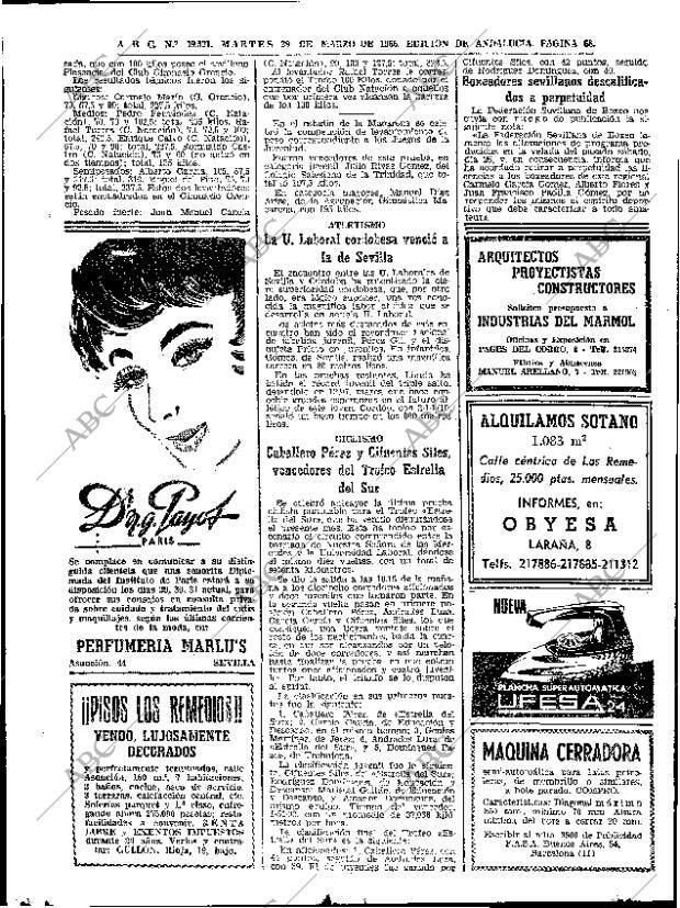 ABC SEVILLA 29-03-1966 página 68