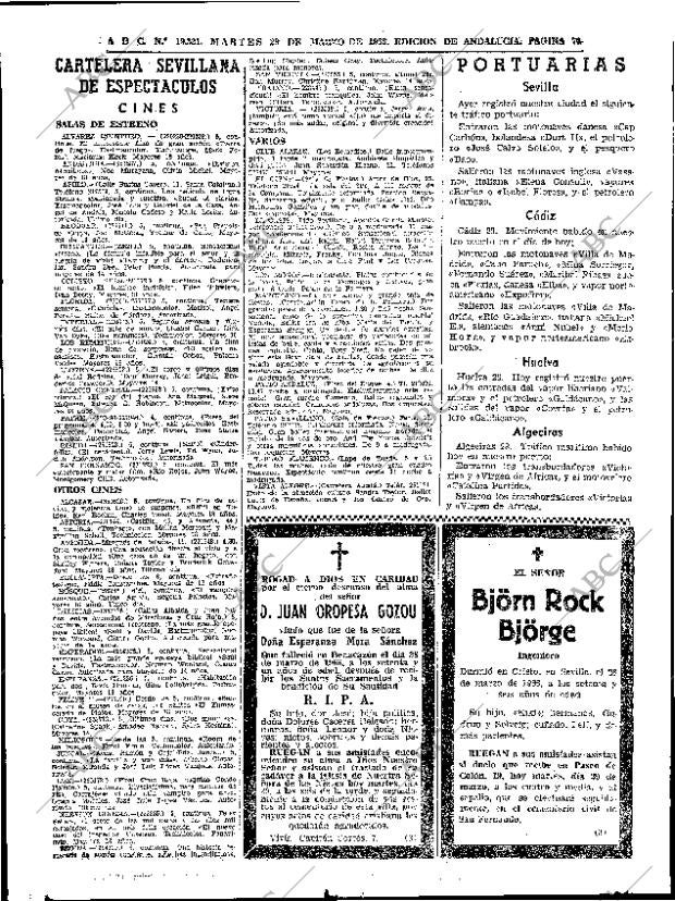 ABC SEVILLA 29-03-1966 página 70