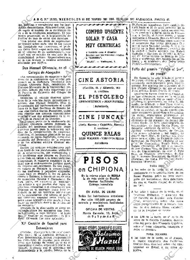 ABC SEVILLA 30-03-1966 página 47